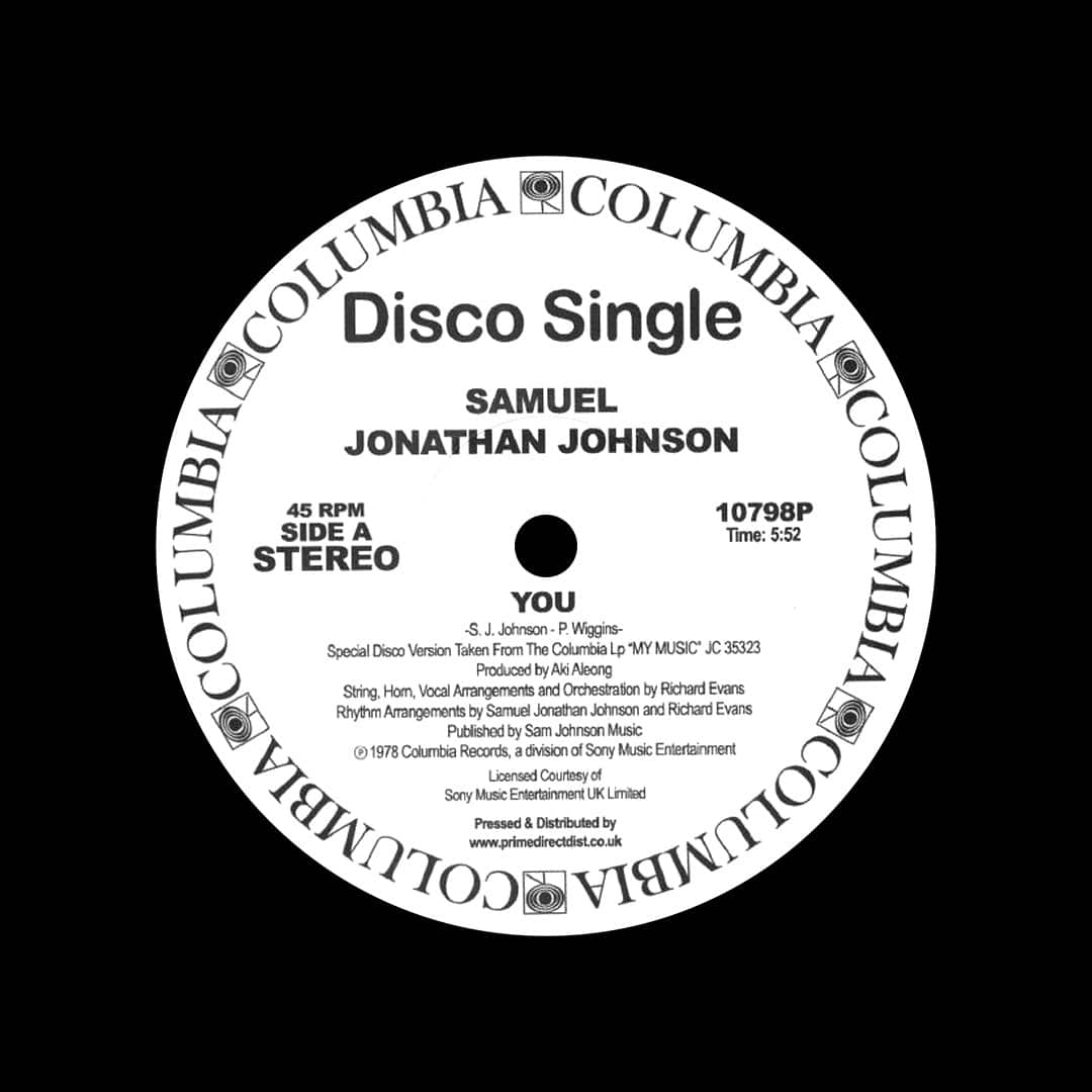 Samuel Jonathan Johnson - You / My Music - 12