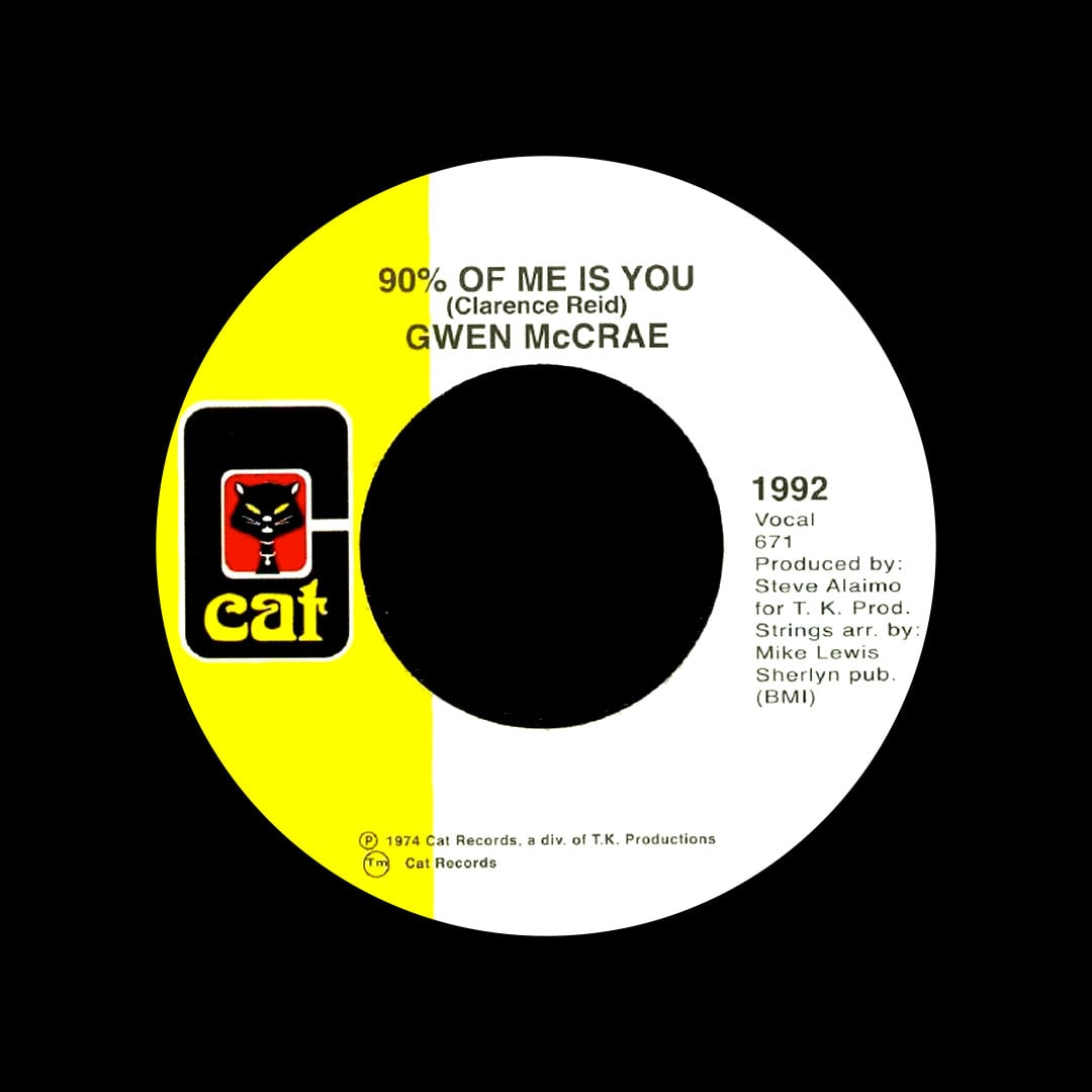 Gwen McCrae - It’s Worth The Hurt / 90% Of Me Is You - 7