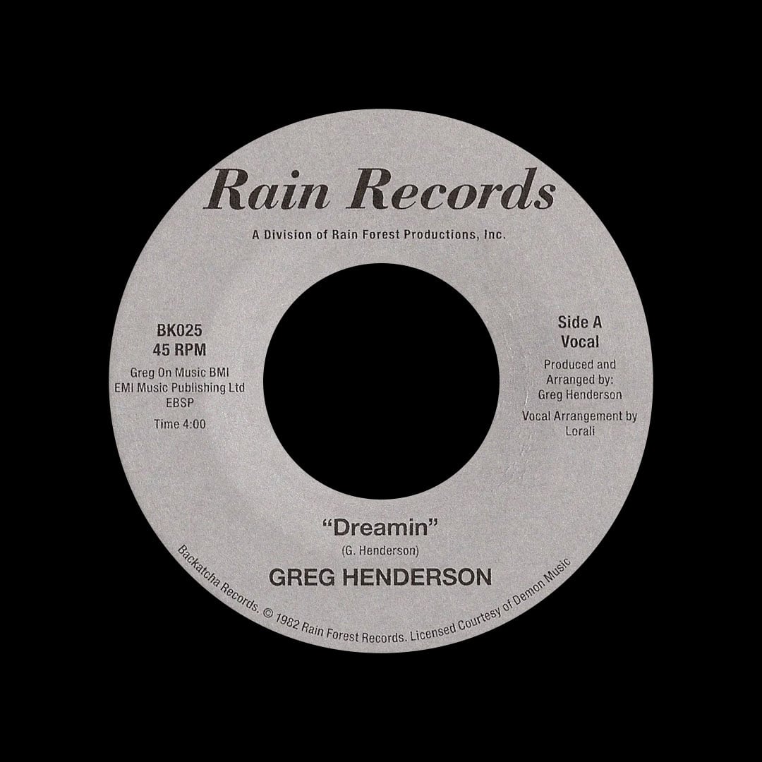 Greg Henderson - Dreamin - 7