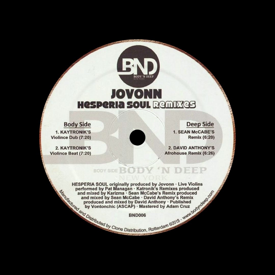 Jovonn - Hesperia Soul Remixes - 12