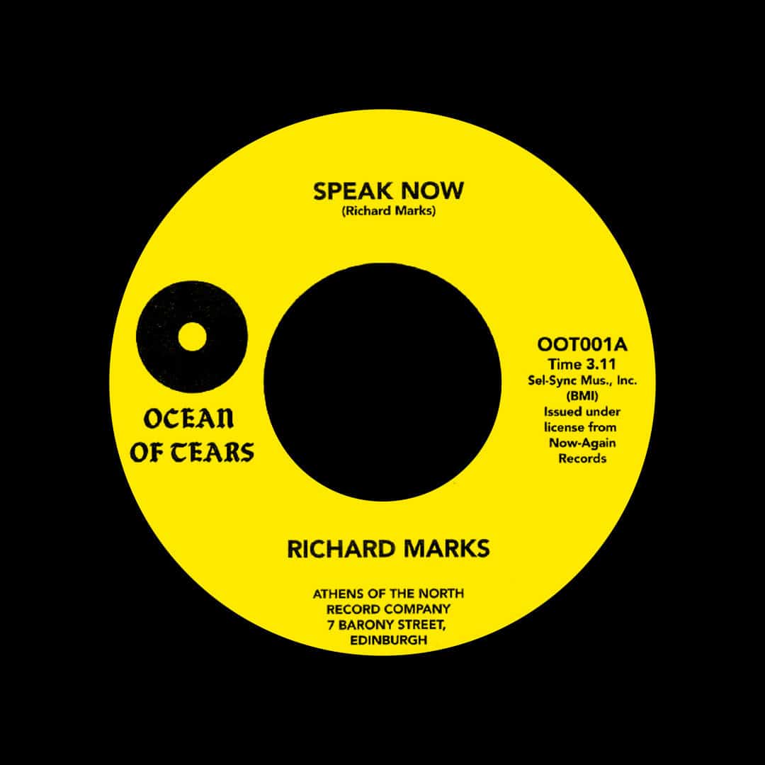 Richard Marks - Speak Now / Purple Haze - 7