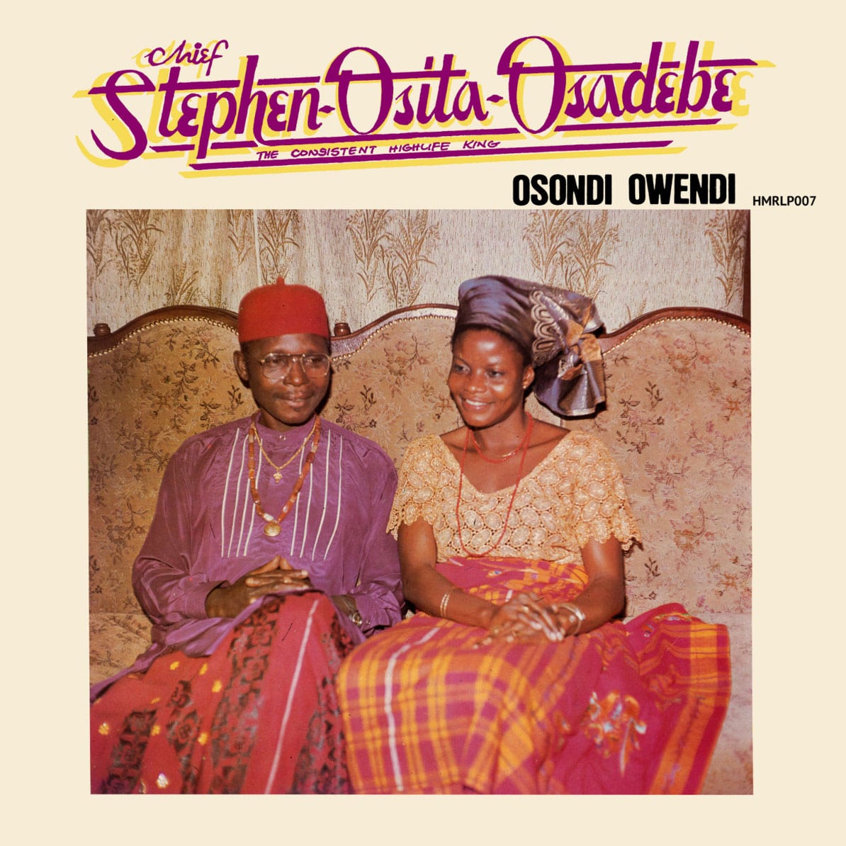 Chief Stephen Osita Osadebe - Osondi Owendi - lp
