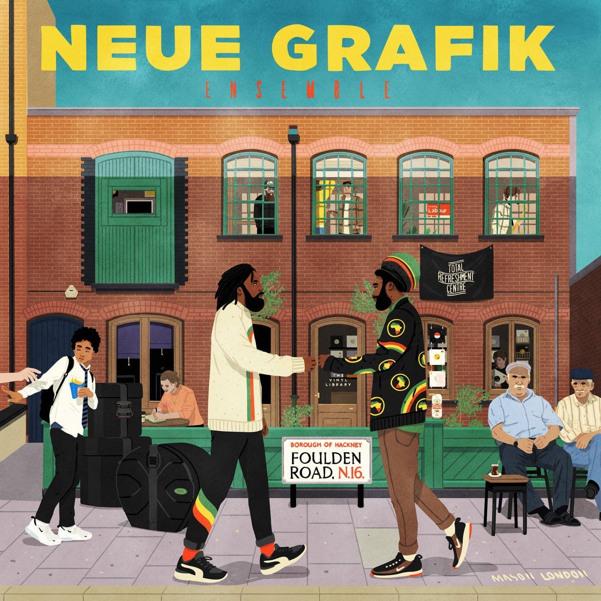 Neue Grafik Ensemble - Foulden Road - lp