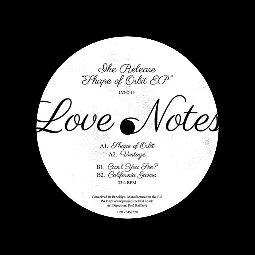 Ike Release - Shape Of Orbit EP - 12