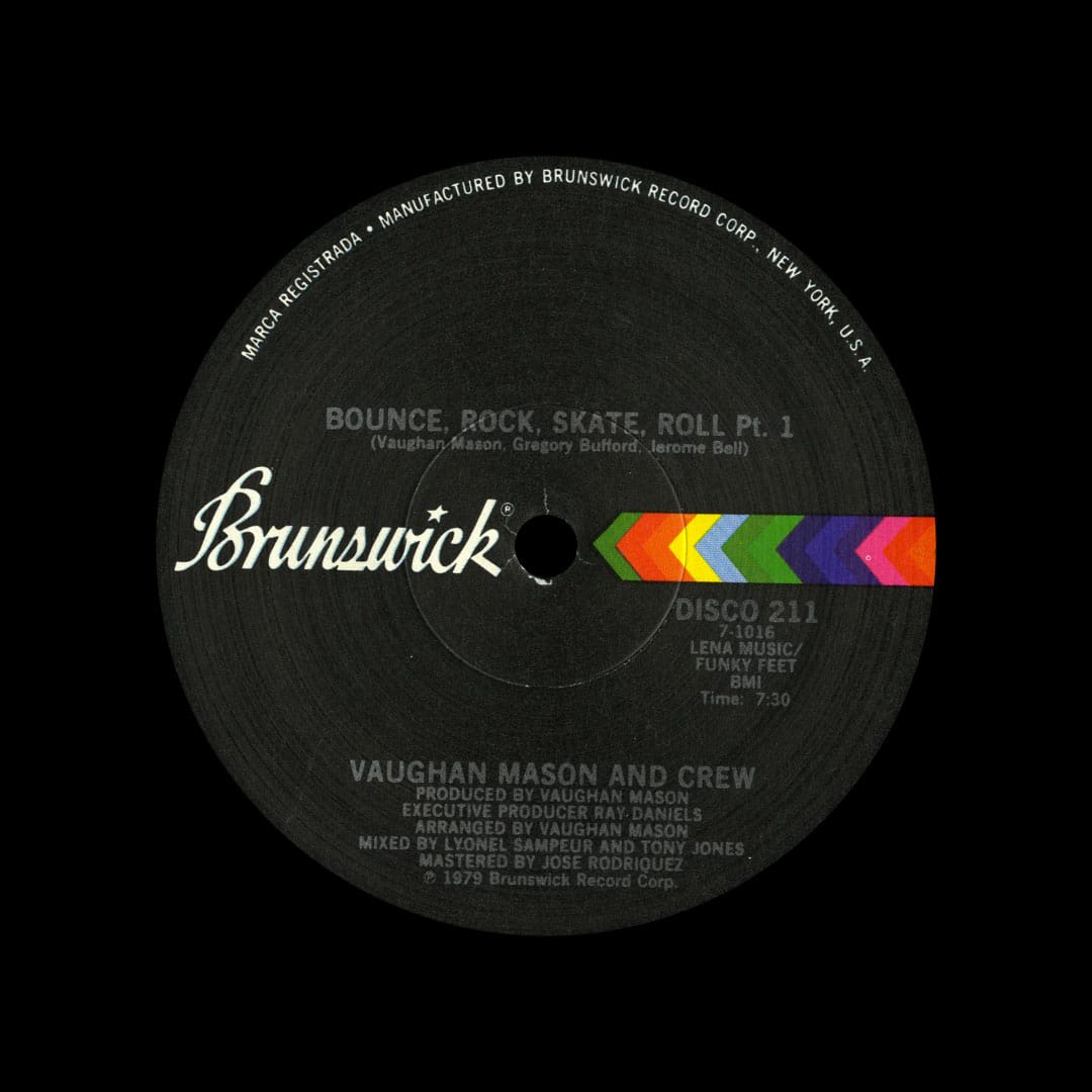 Vaughan Mason & Crew - Bounce, Rock, Skate, Roll - 12