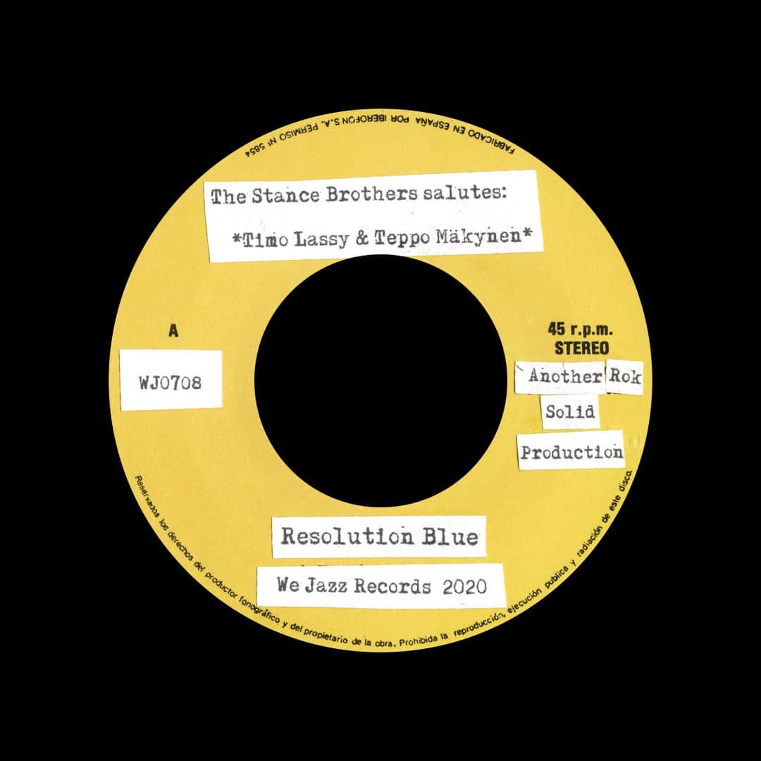 The Stance Brothers - Resolution Blue / Where Is Resolution Blue? - 7