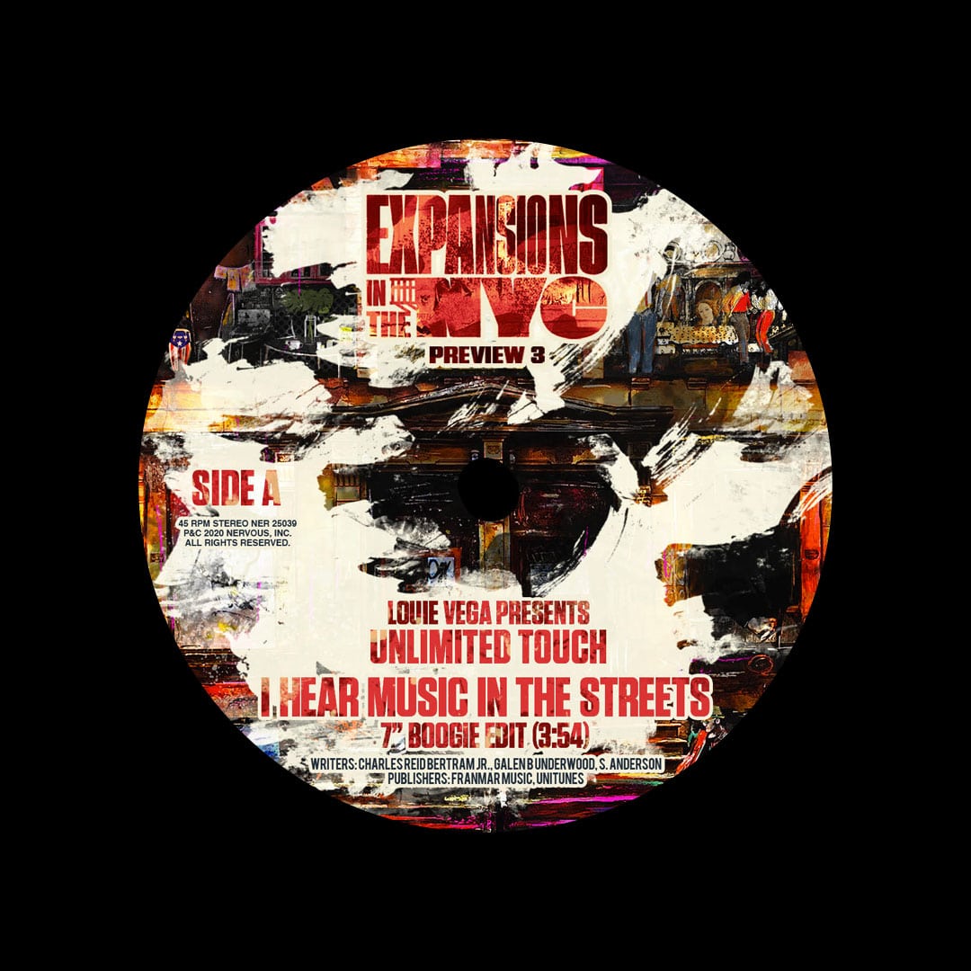 Unlimited Touch - I Hear Music In The Streets (Louie Vega edits) - 7