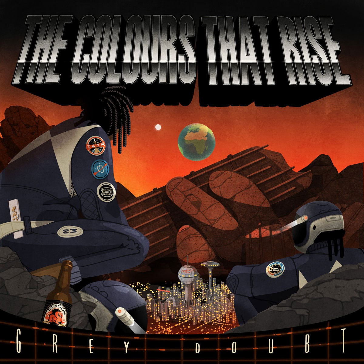 The Colours That Rise - Grey Doubt - lp