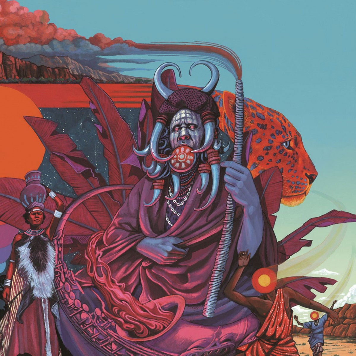 Idris Ackamoor, The Pyramids - Shaman - 2xlp