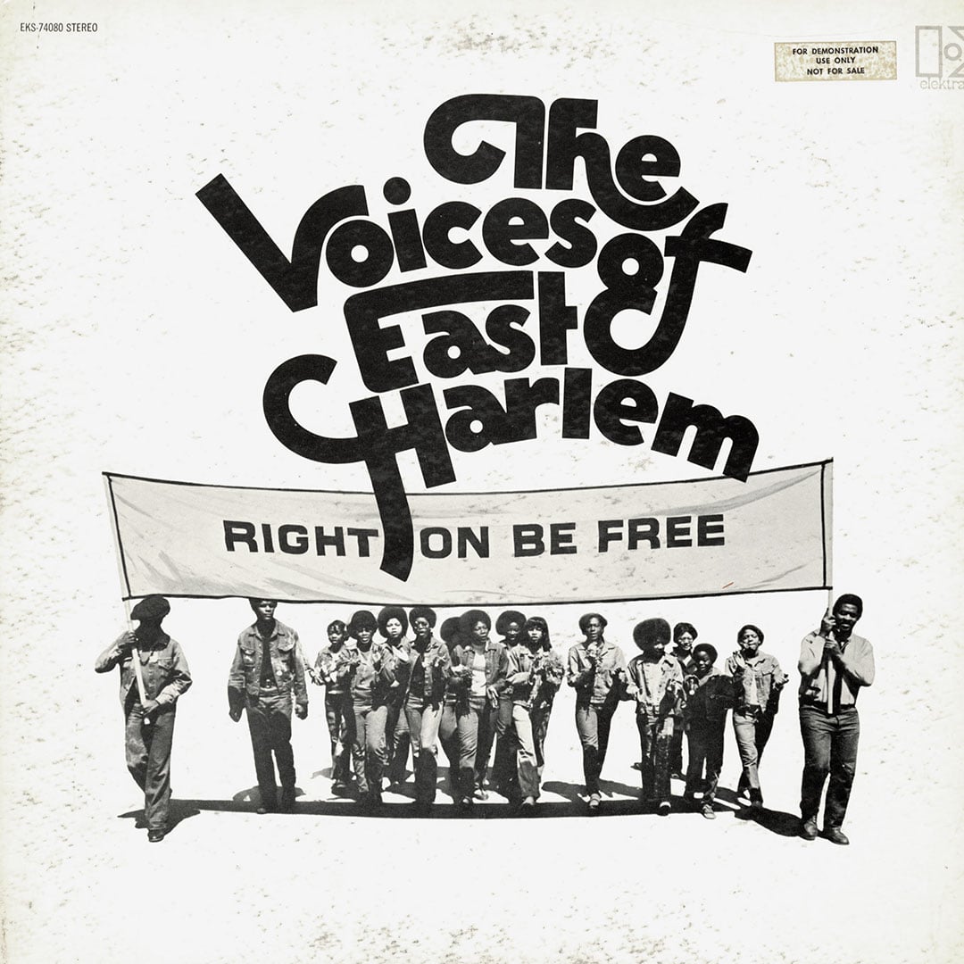 Voices Of East Harlem - Right On Be Free - lp