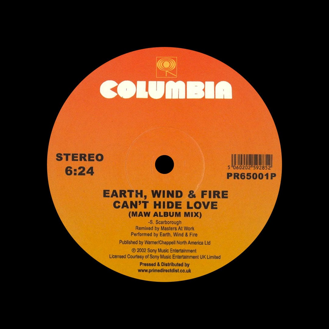 Earth, Wind & Fire - Fantasy / Can’t Hide Love (Shelter / MAW mixes) - 12