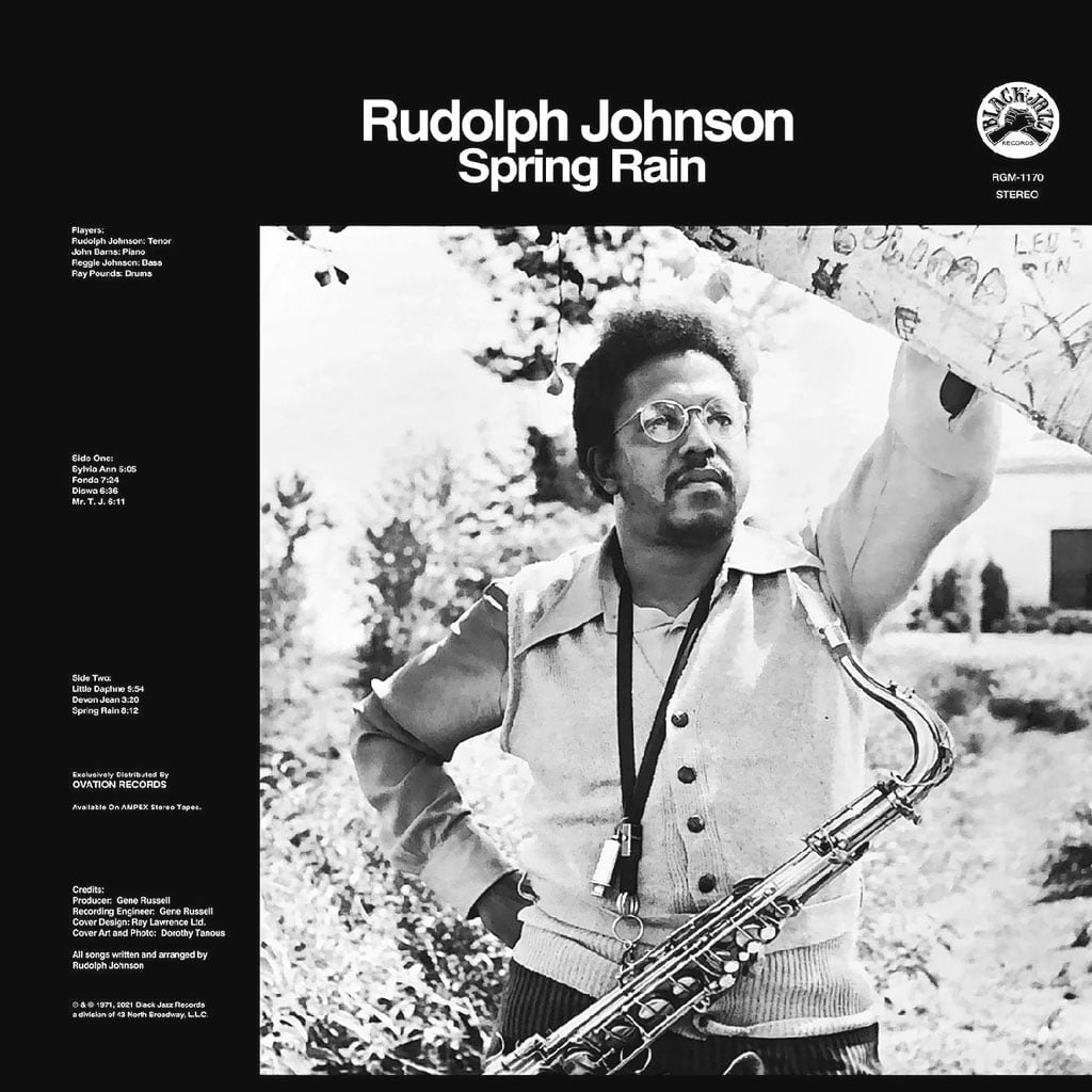 Rudolph Johnson - Spring Rain - lp