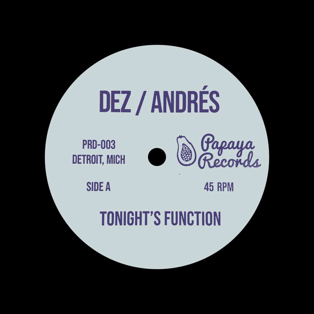 Andrés, Dez - Tonight’s Function / People Of The World - 12