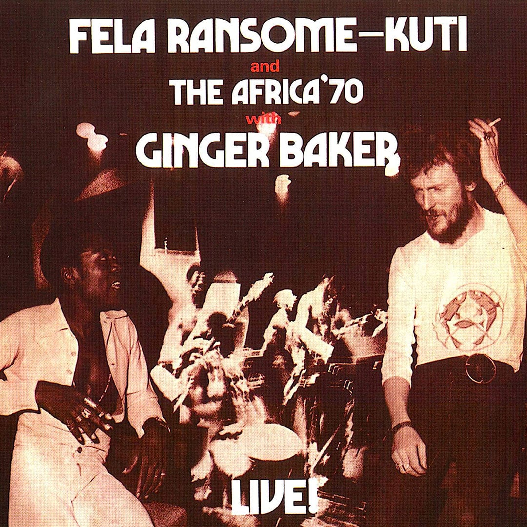 Fela Kuti - With Ginger Baker - Live - 2xlp
