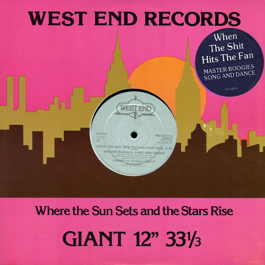 Master Boogies Song & Dance - When The Shit Hits The Fan - 12