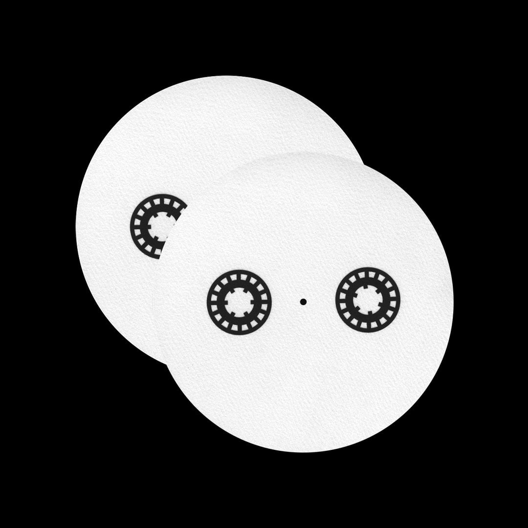 The Mixtape Club - Logo Slipmat (Pair, White) - merchandise