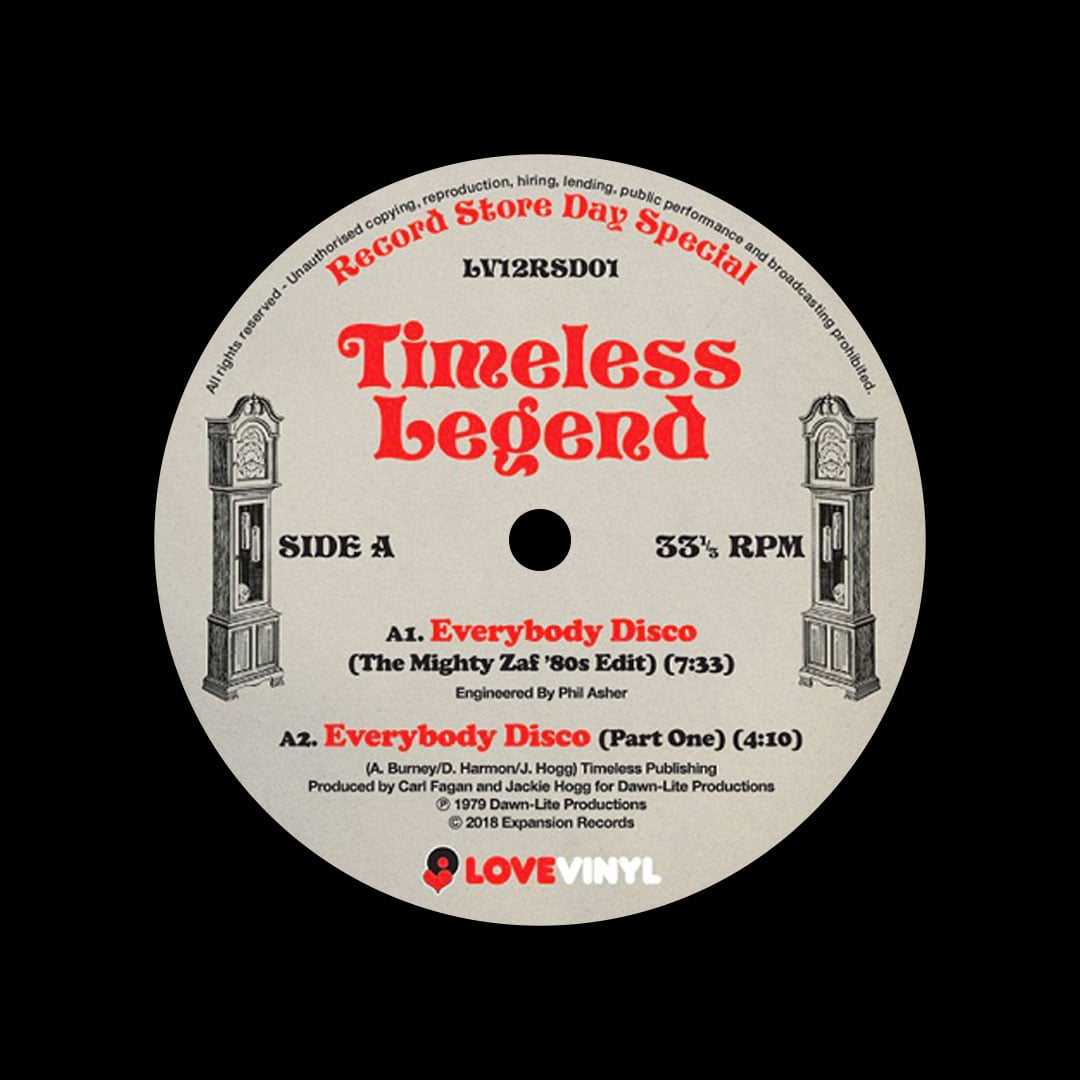 Timeless Legend - Everybody Disco - 12