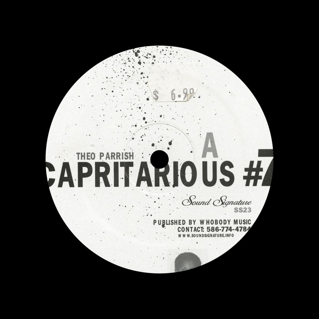 Theo Parrish - Capritarious 7 - 12