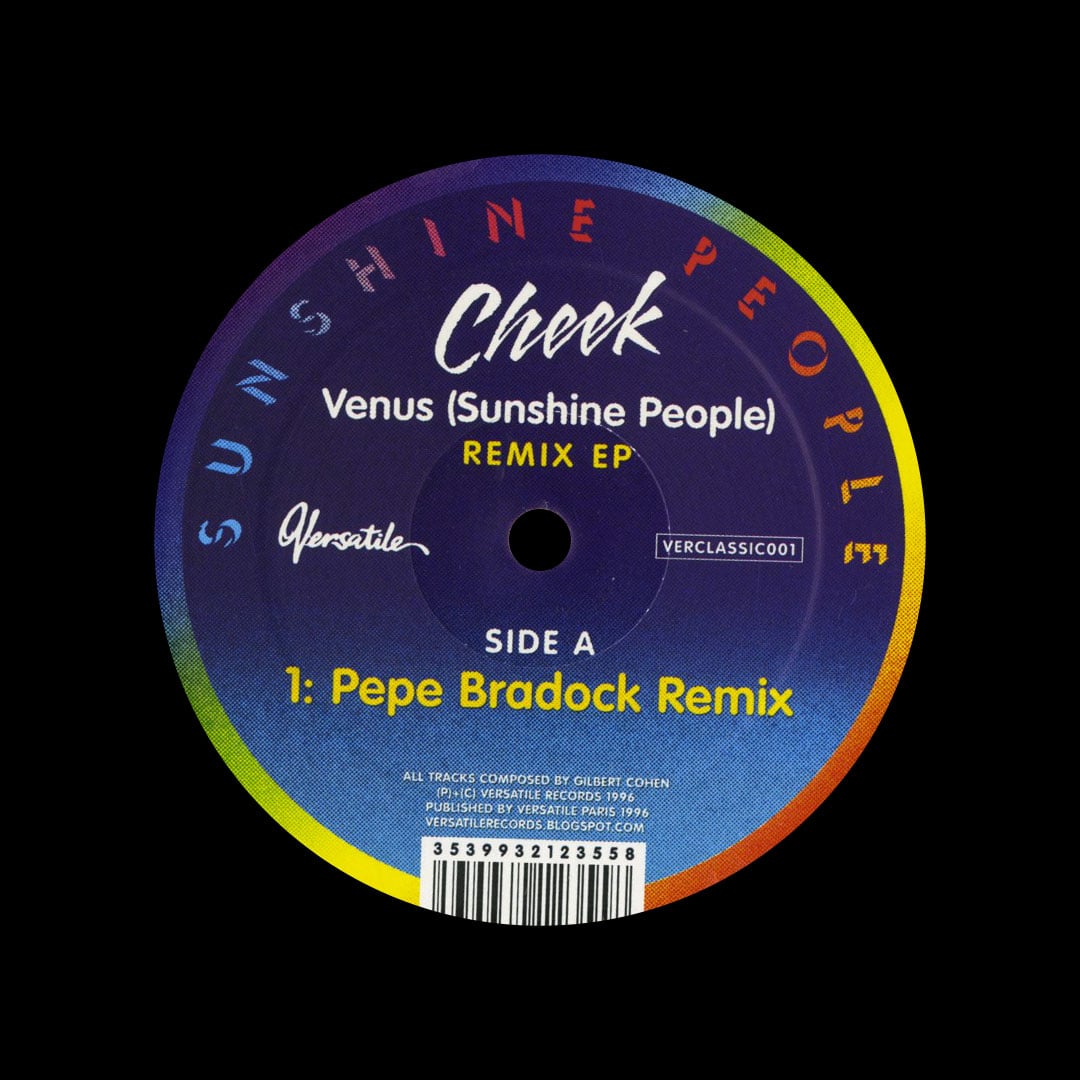 Cheek - Venus Sunshine People Remix EP - 12