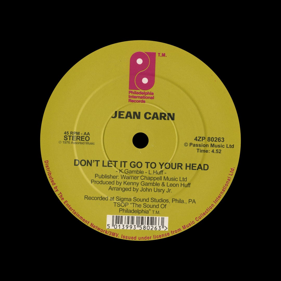 Jean Carn - Was That All It Was / Don’t Let It Go To Your Head - 12