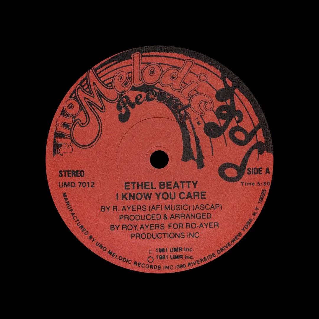 Ethel Beatty - I Know You Care - 12
