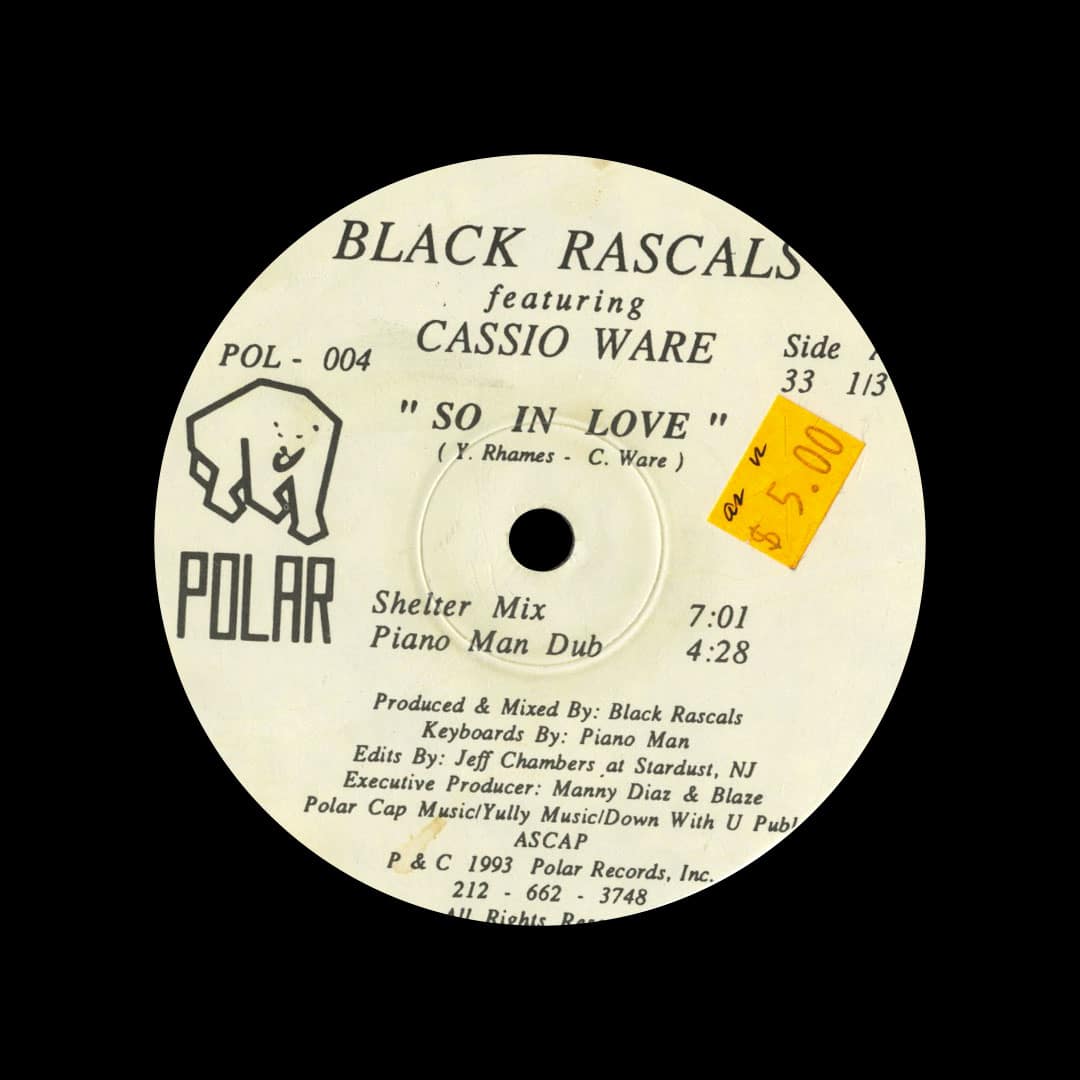 Black Rascals, Cassio Ware - So In Love - 12