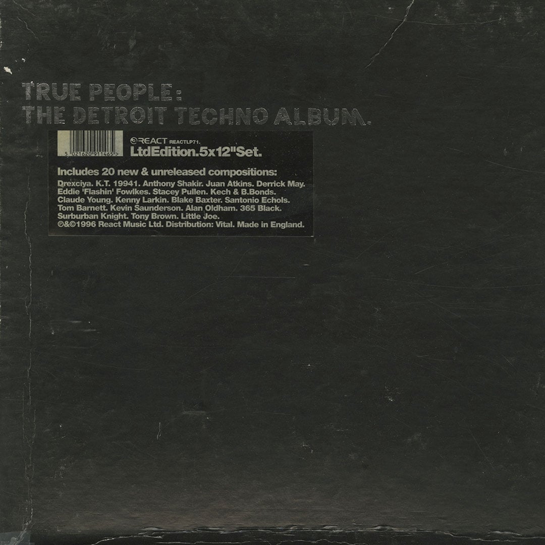True People: The Detroit Techno Album - 5xlp