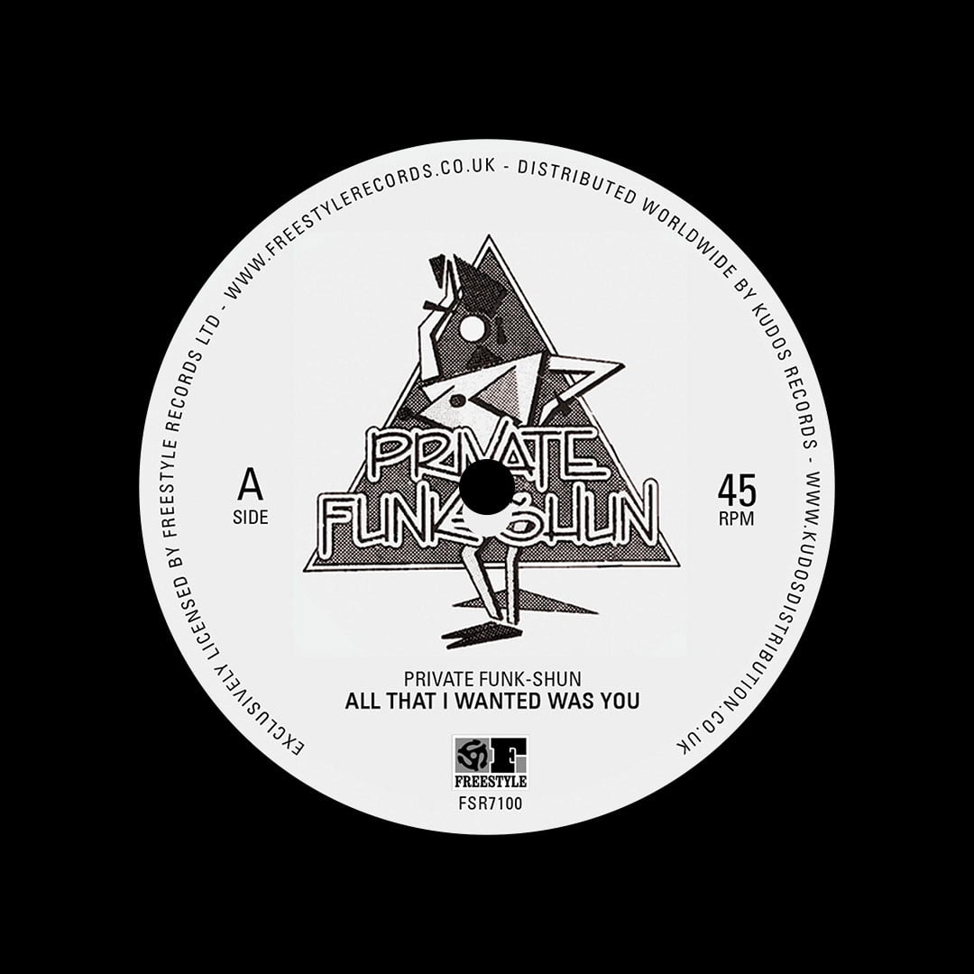 Private Funk-Shun - All That I Wanted Was You / Fantasy - 7