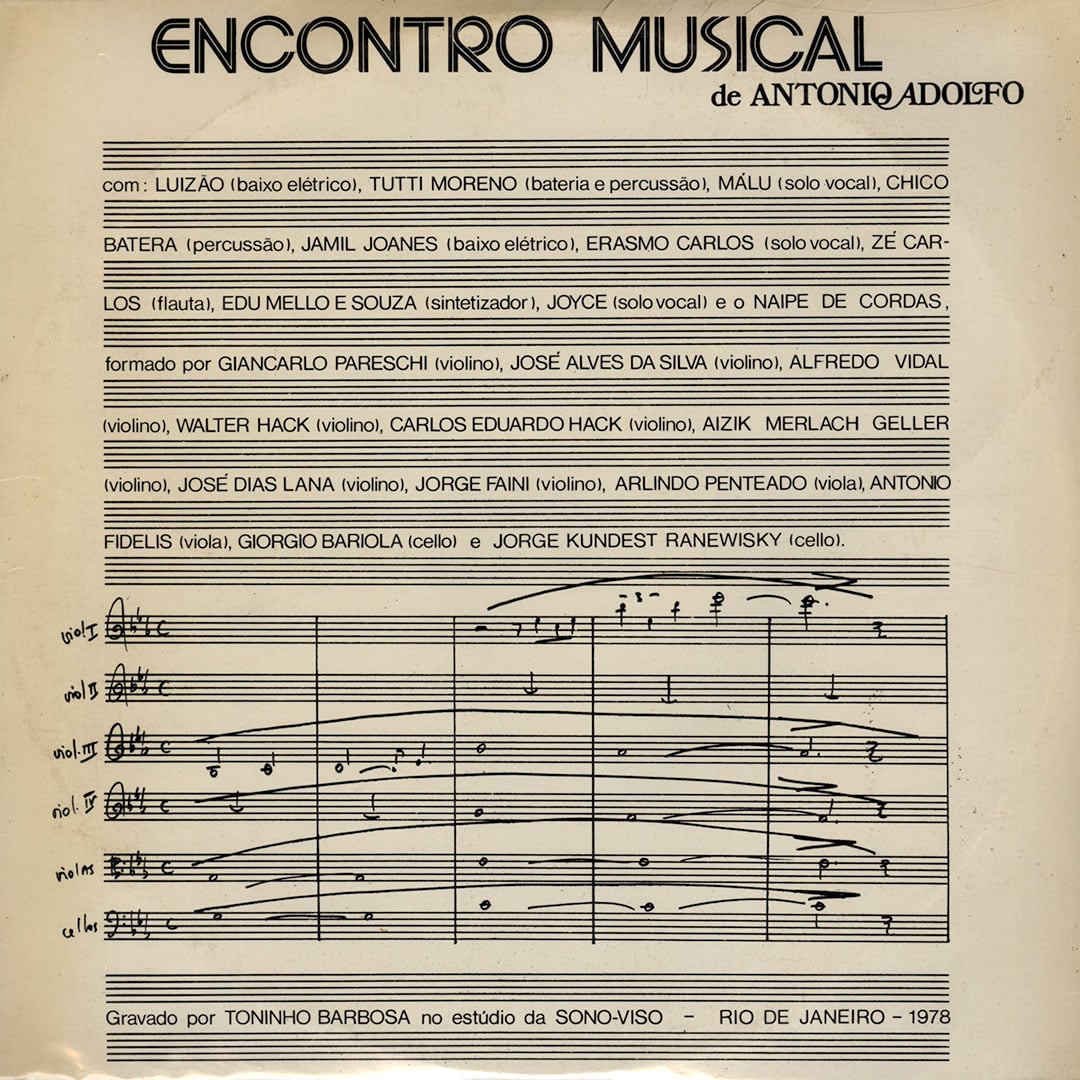 Antonio Adolfo - Encontro Musical - lp