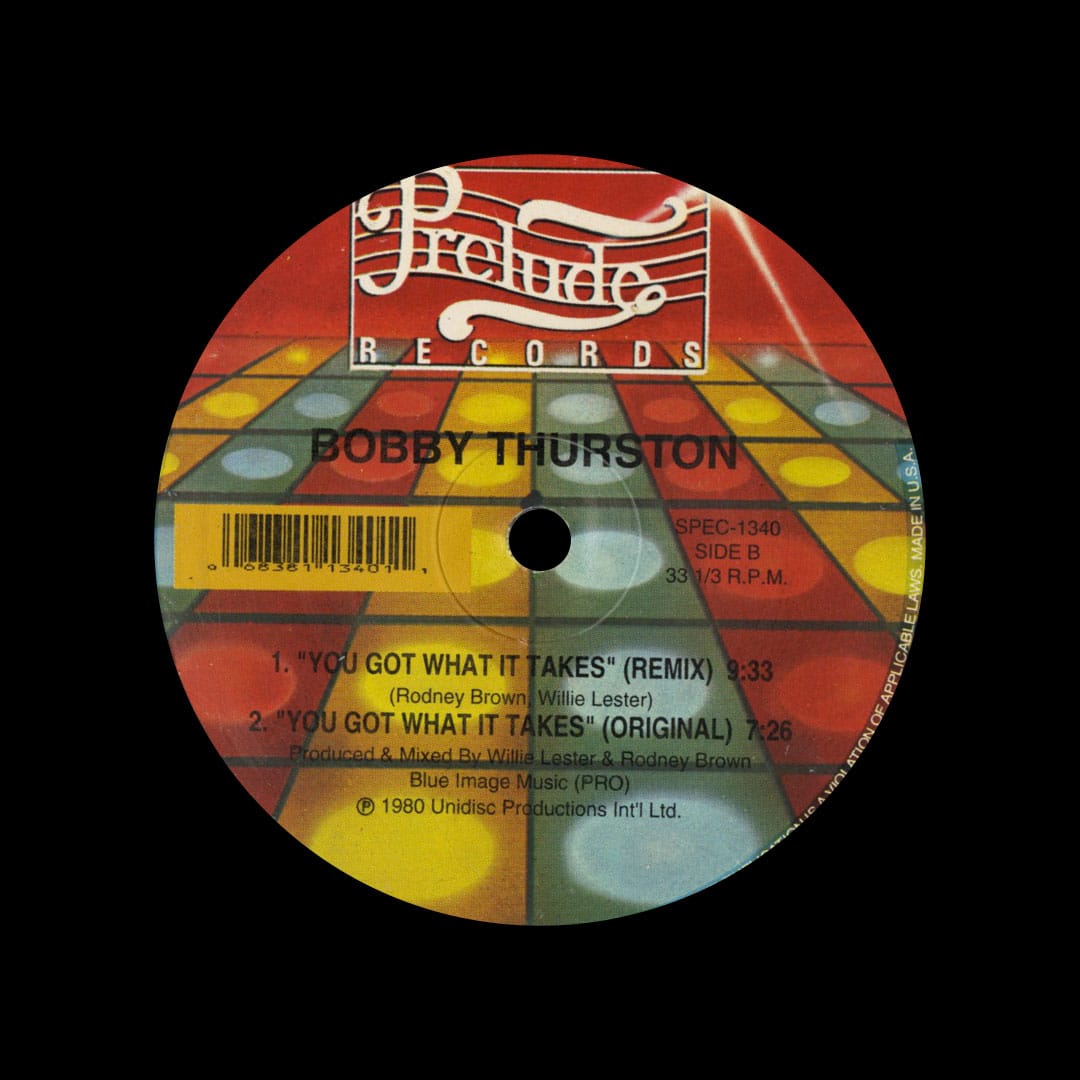 Bobby Thurston - Check Out The Groove / You Got What It Takes - 12