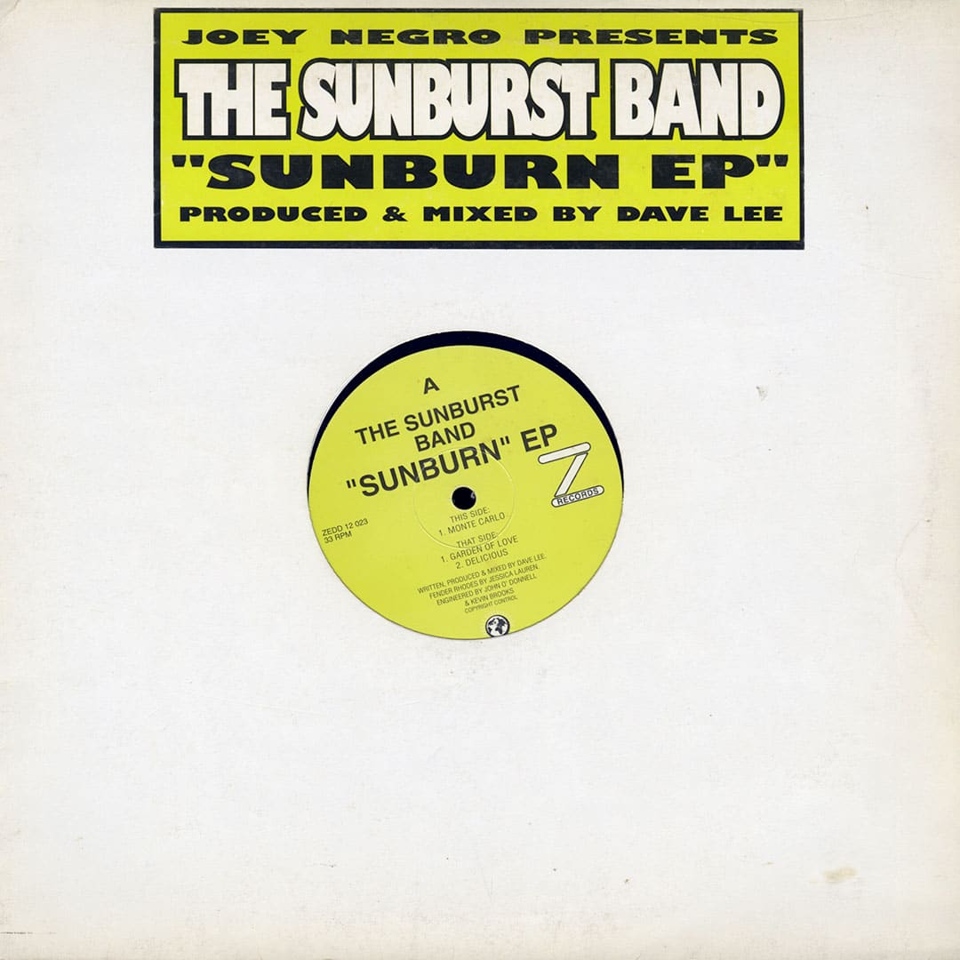 Joey Negro, The Sunburst Band - Sunburn EP - 12