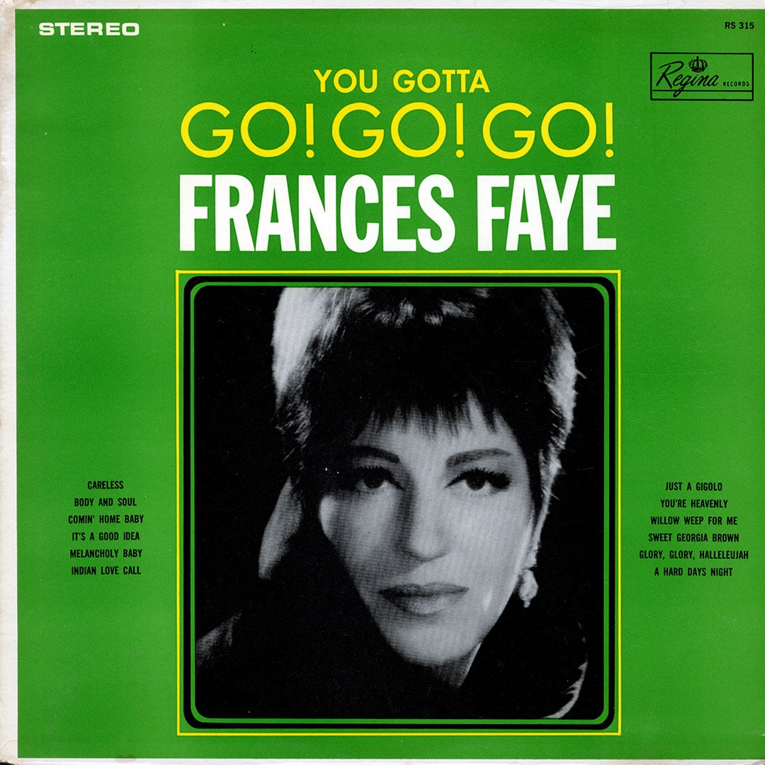Frances Faye - You Gotta Go Go Go - lp