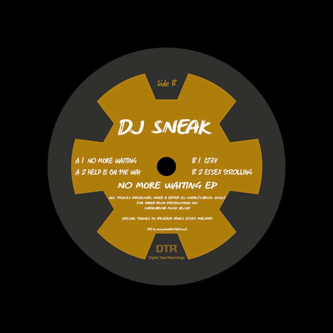 DJ Sneak - No More Waiting - 12