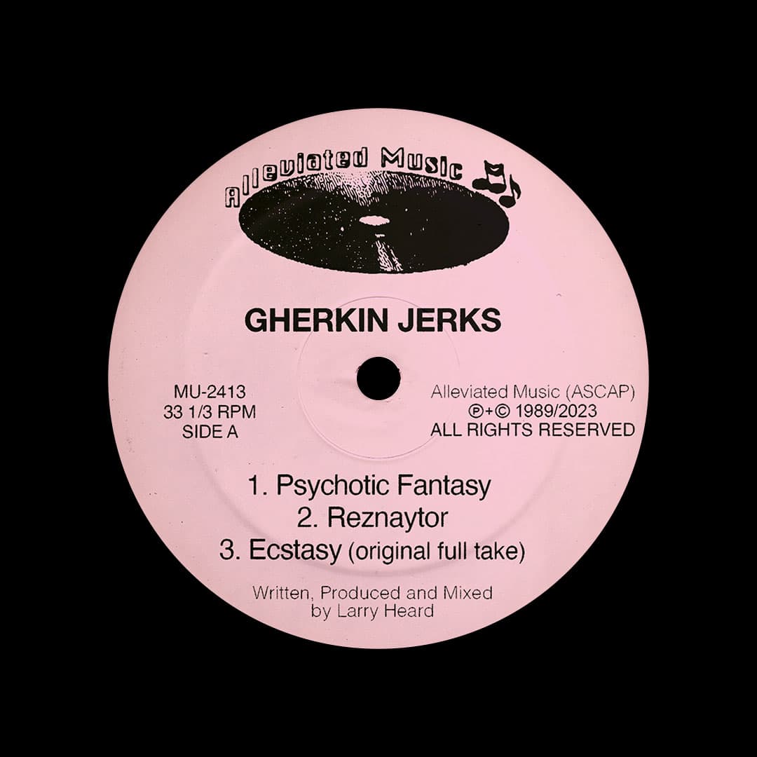 The Gherkin Jerks - Gherkin Jerks EP (Psychotic Fantasy) - 12
