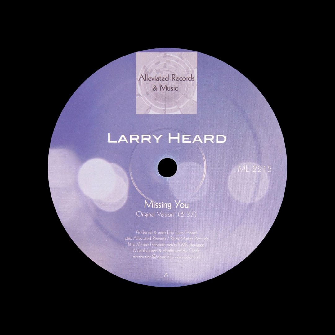 Larry Heard - Missing You - 12