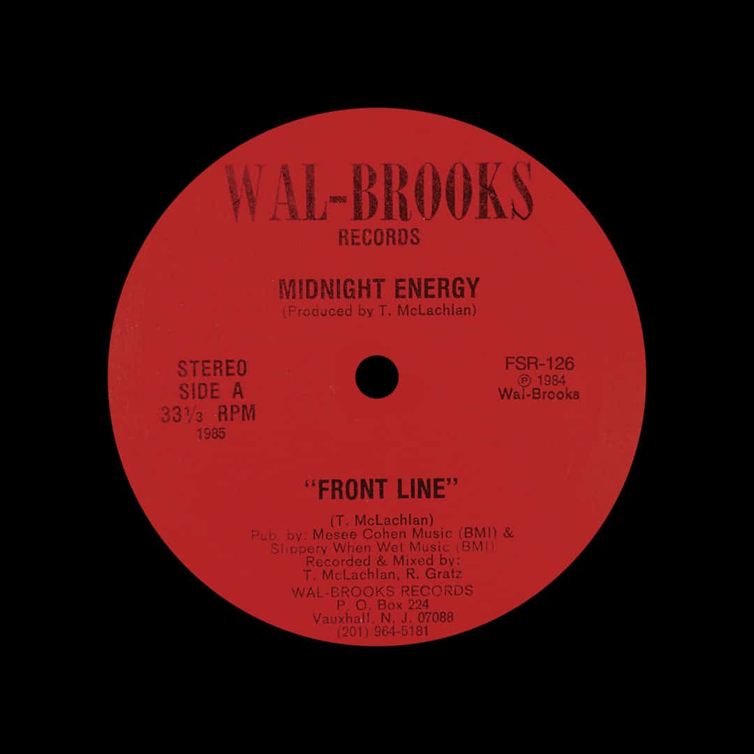 Midnight Energy - Front Line / Saving All My Love - 12