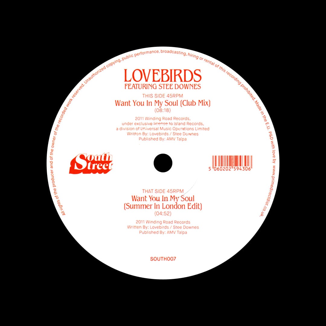 Lovebirds - Want You In My Soul - 12