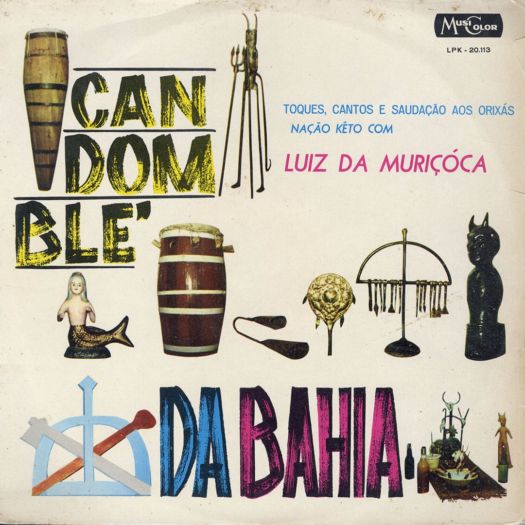 Luiz Da Muriçóca - Candomblé Da Bahia - lp