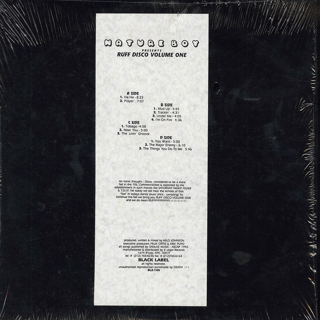 Nature Boy - Ruff Disco, Volume One - 2xlp