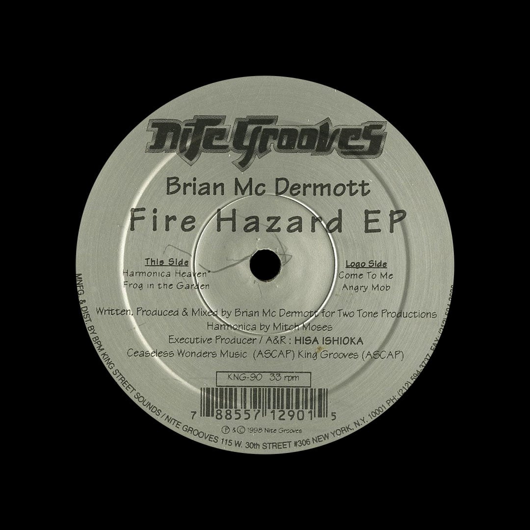Brian McDermott - Fire Hazard EP - 12