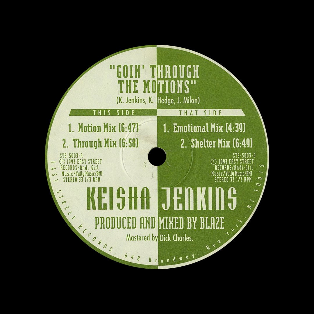 Keisha Jenkins - Goin Through The Motions - 12