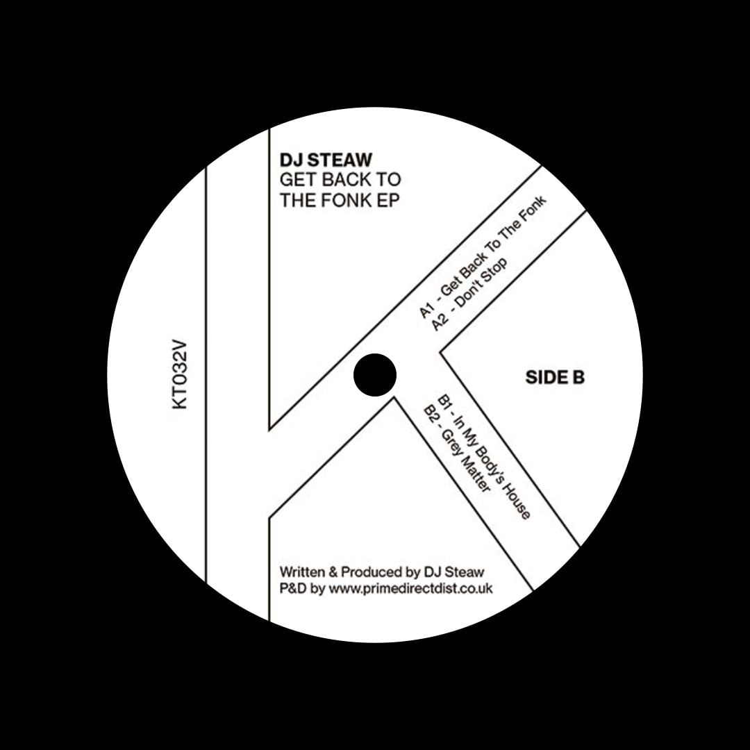 DJ Steaw - Get Back To The Fonk - 12